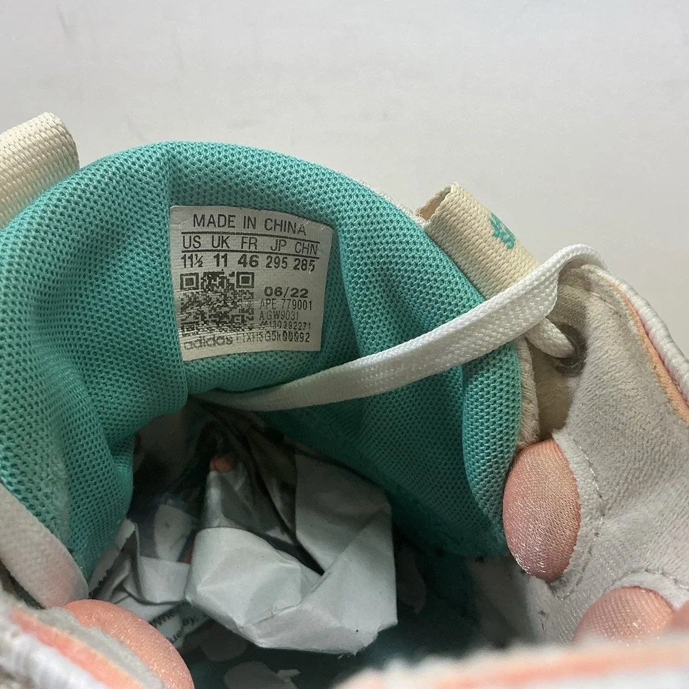 Adidas Harden Vol 6 Mens 11.5 White Basketball Shoes Athletic Sneakers GW9031‎